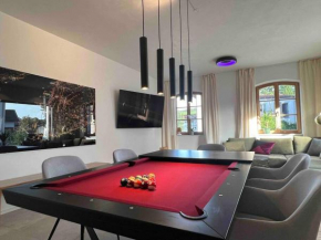 4YOUnic Billard * 2 BR * 75-Zoll TV * Boxspringbett